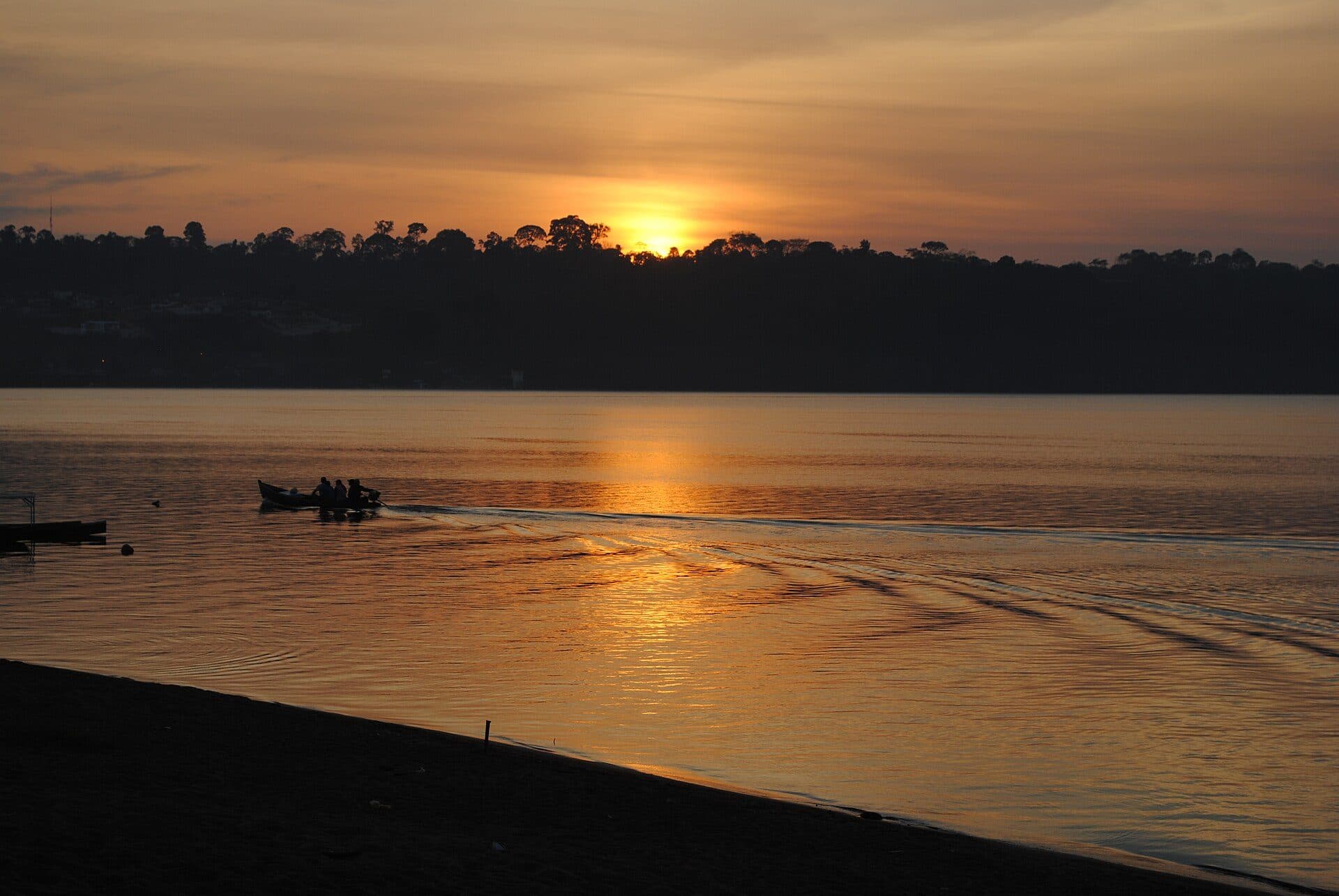 Nascer do sol na cidade de Altamira, no Pará