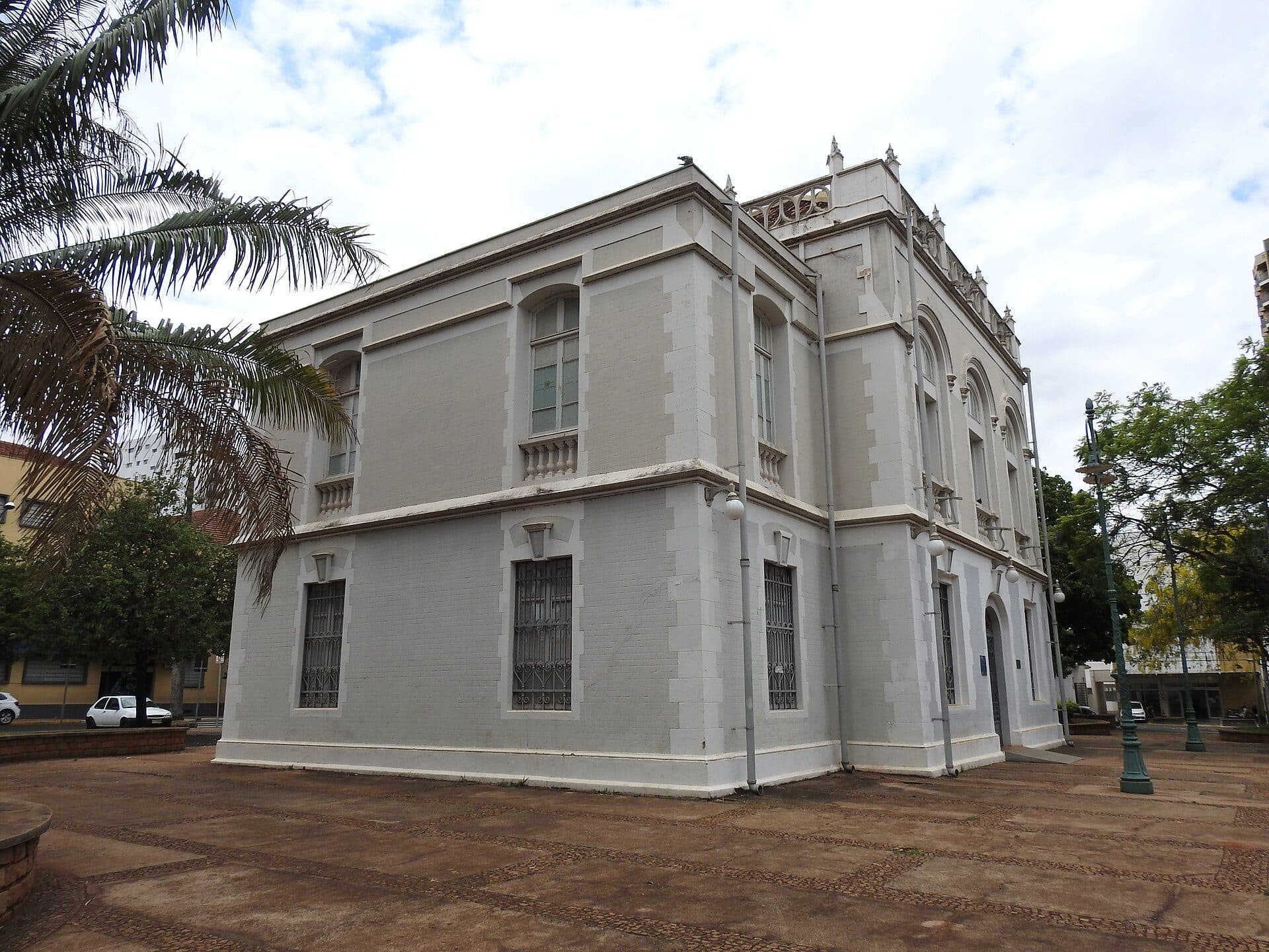 Vista do Museu Histórico e Pedagógico Voluntários da Pátria em Araraquara