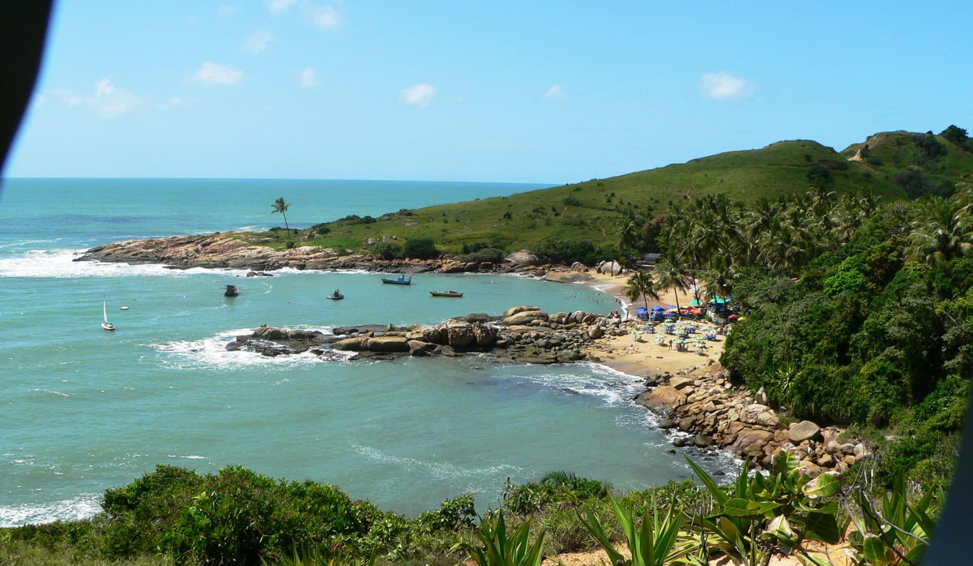 Vista da Praia de Calhetas em Cabo de Santo Agostinho, Pernambuco