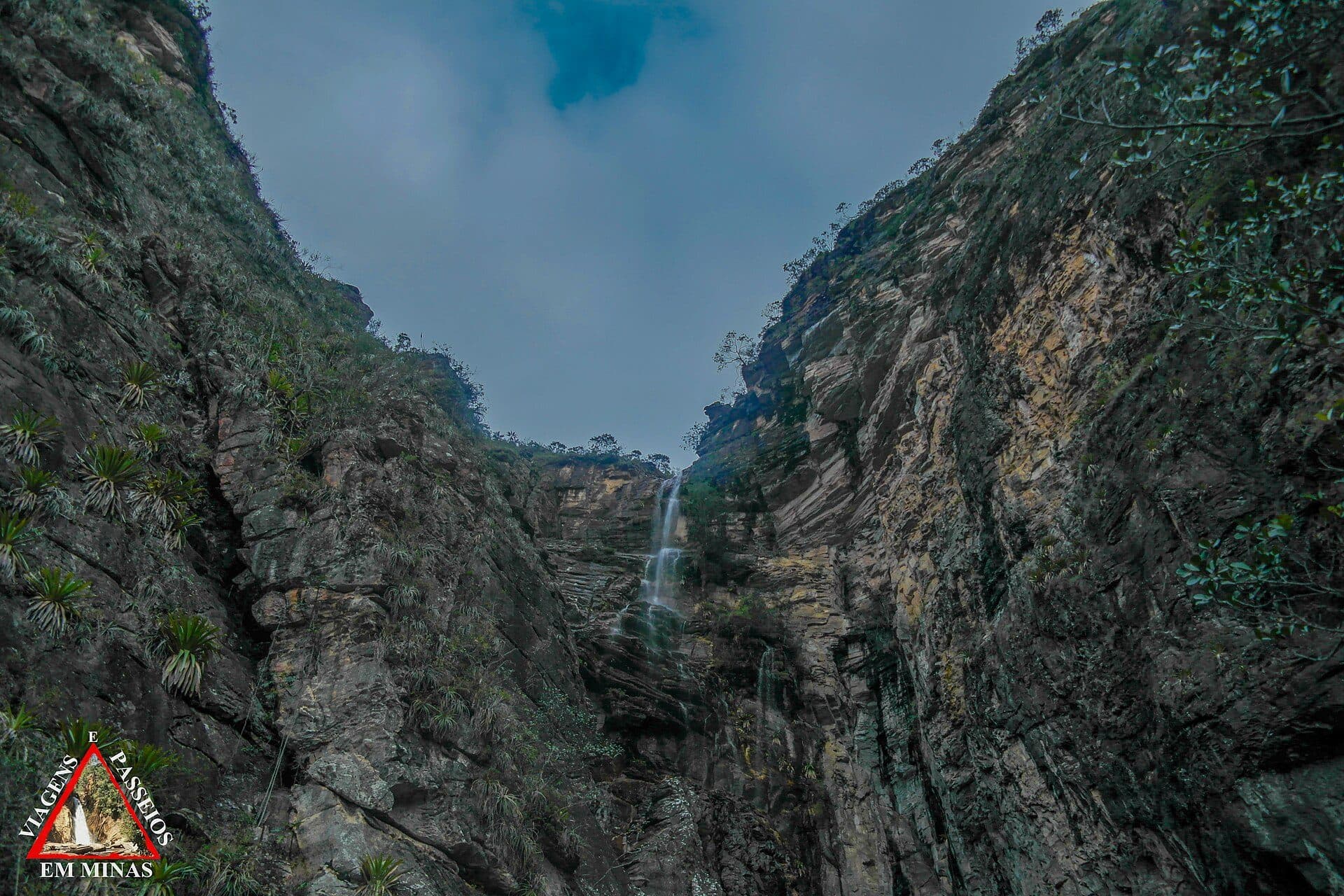 Vista da paisagem de Conceição do Mato Dentro, Minas Gerais