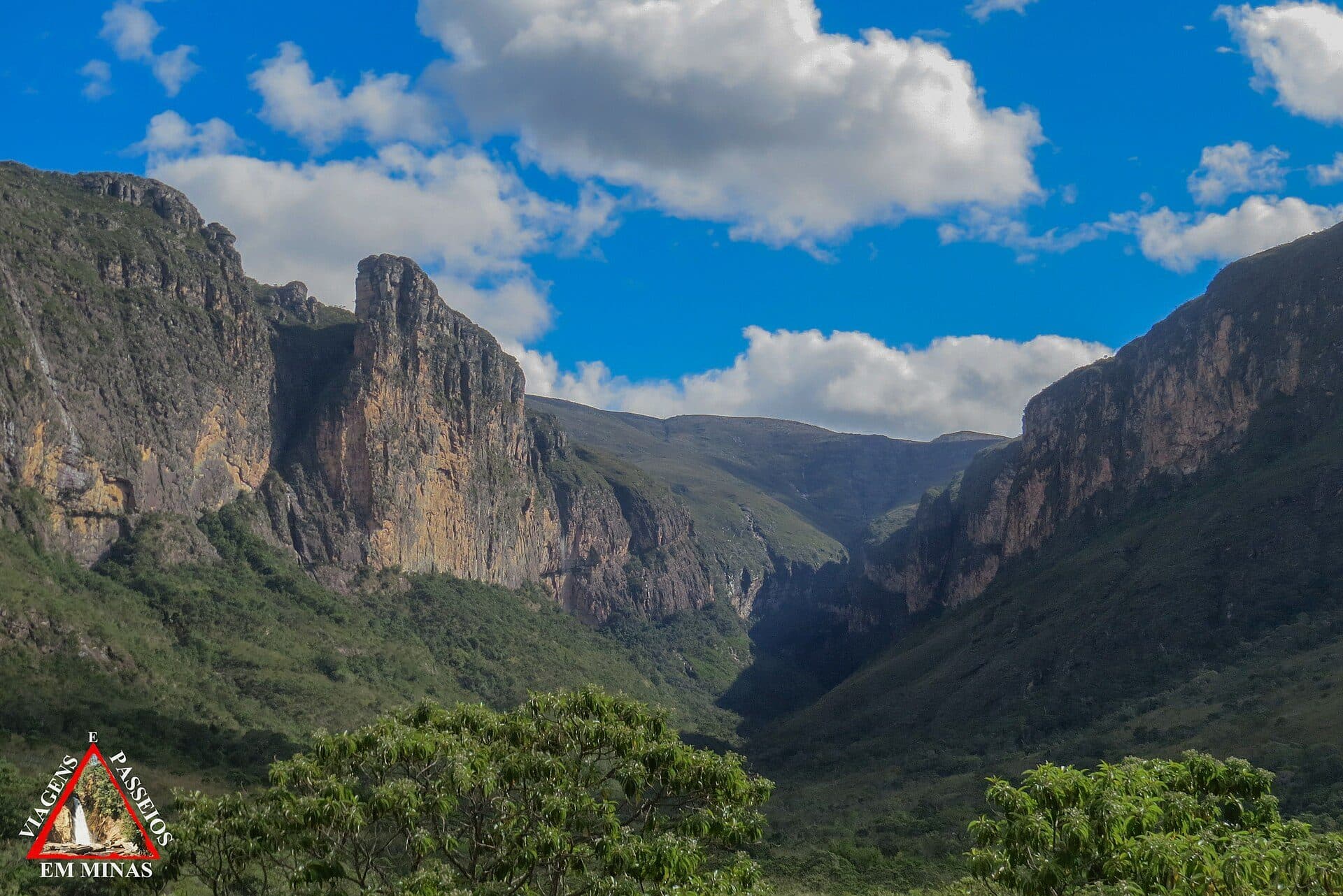 Vista panorâmica de Conceição do Mato Dentro em Minas Gerais