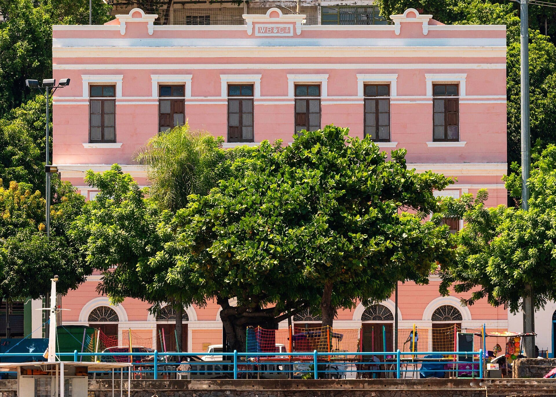 Fachada do Museu de História do Pantanal em Corumbá