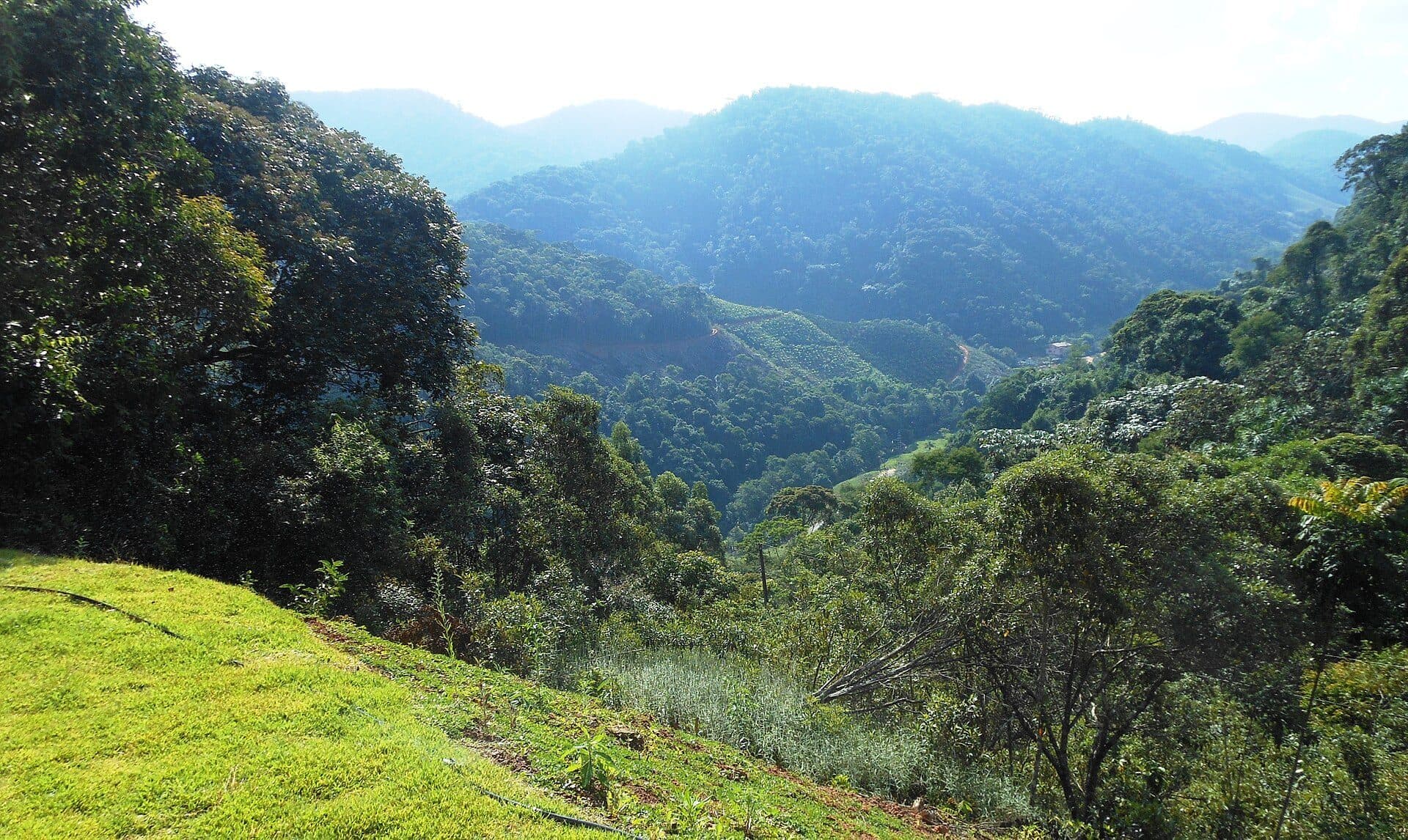 Vista panorâmica de Domingos Martins no Espírito Santo