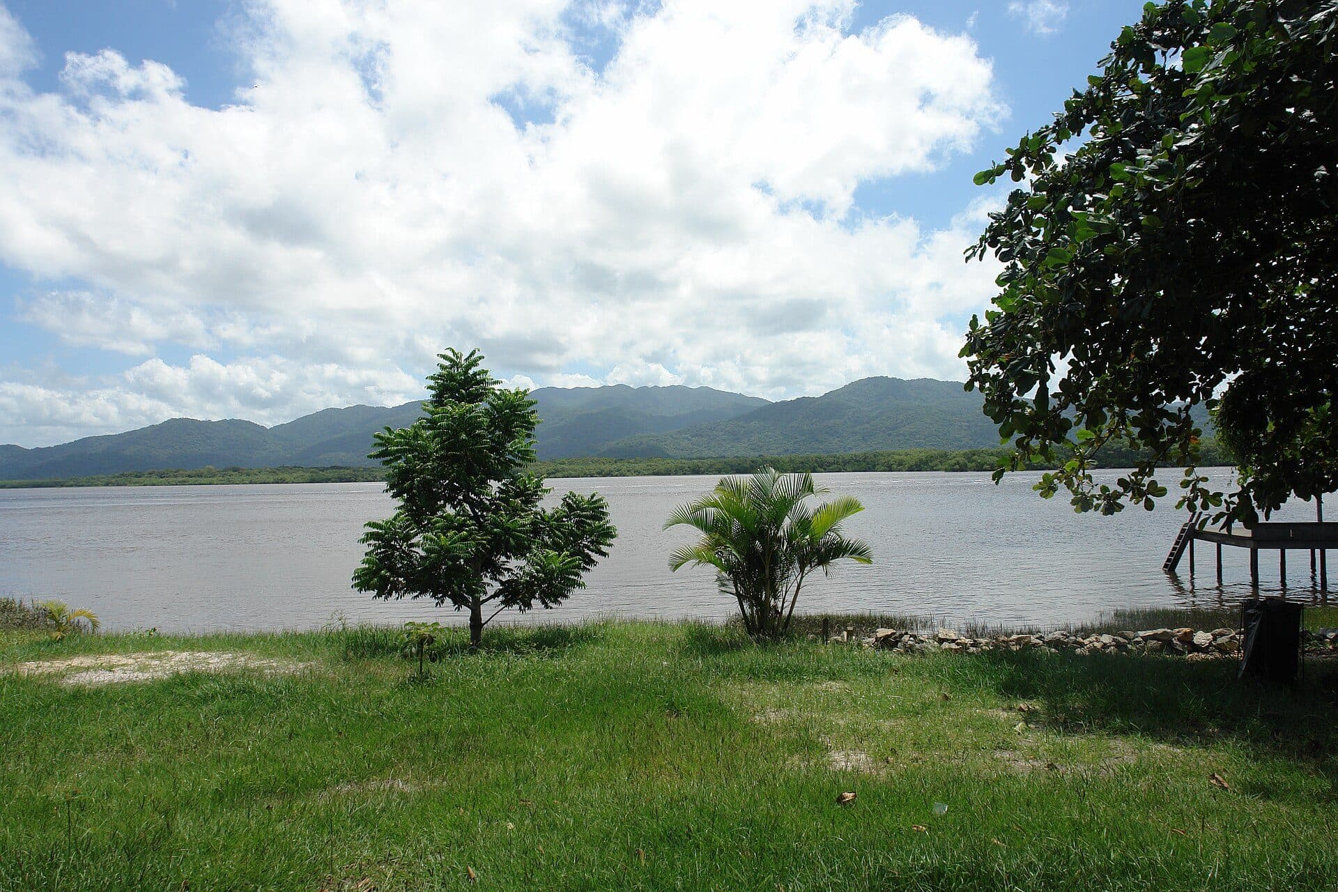 Paisagem da praia em Ilha Comprida, no litoral de São Paulo