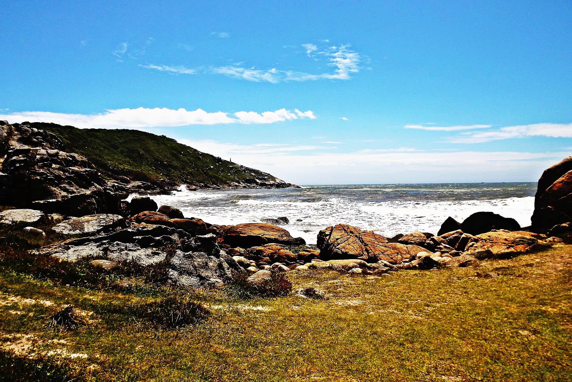 Vista da cidade de Imbituba em Santa Catarina