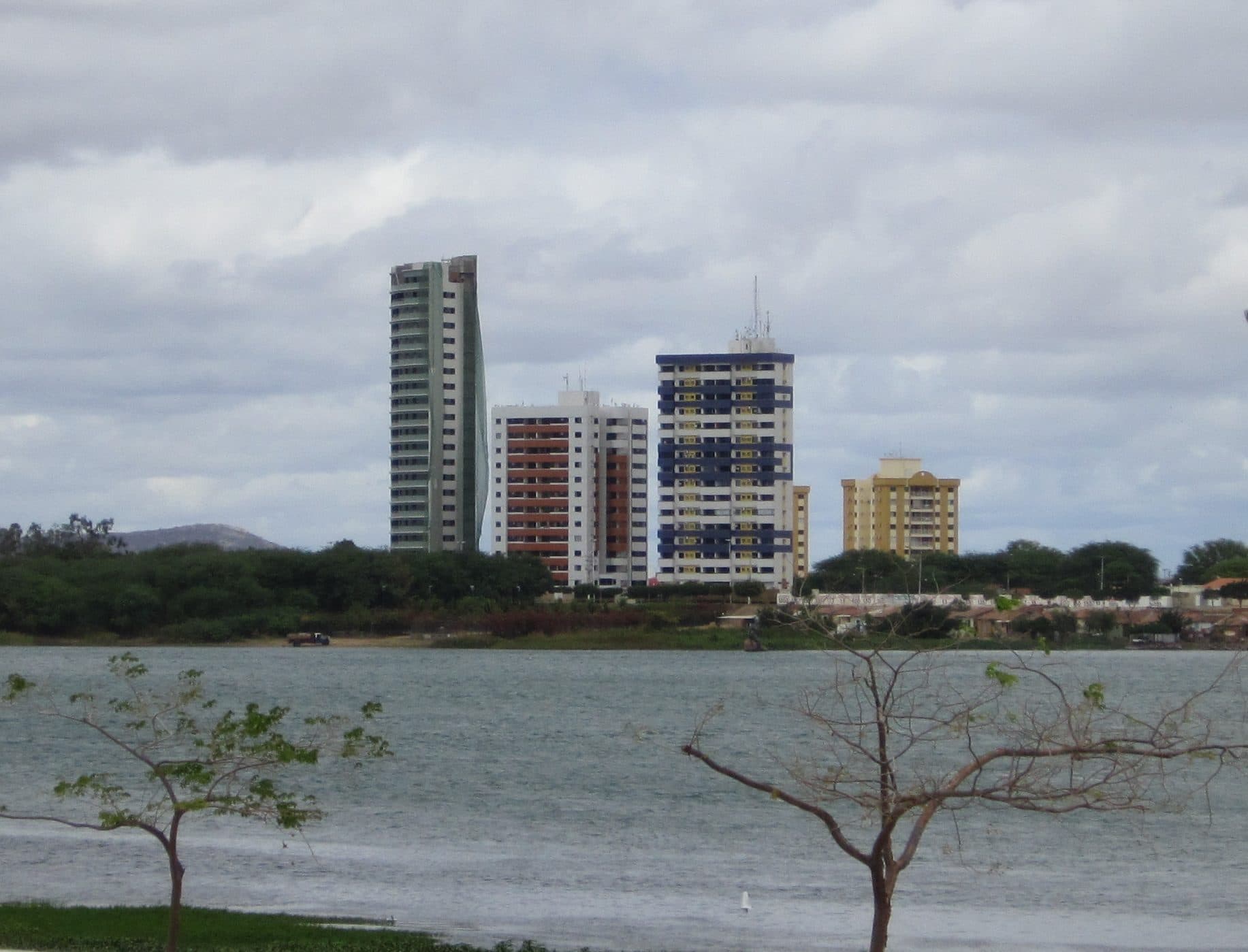 Vista da Orla I na cidade de Juazeiro, Bahia