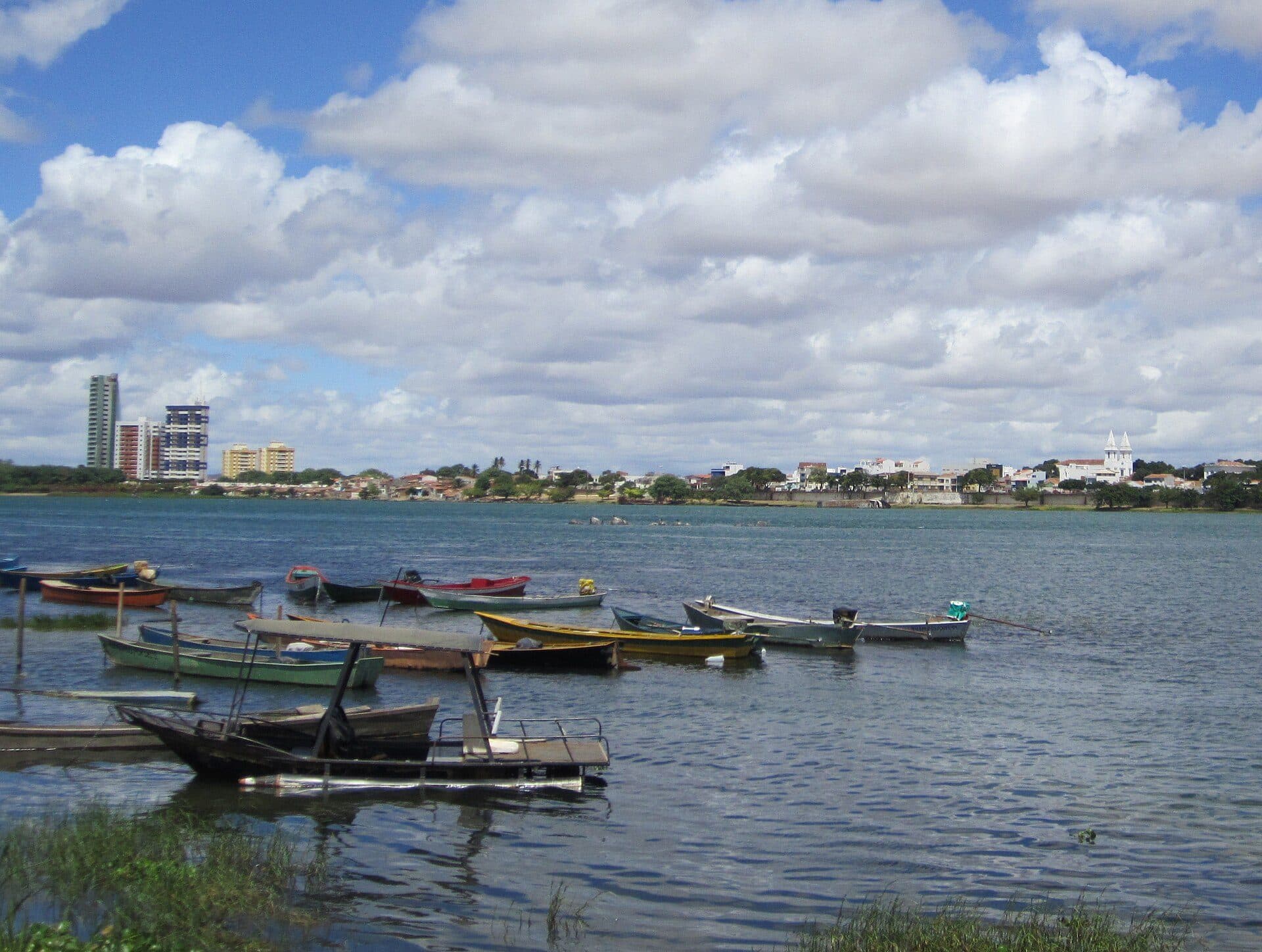 Vista da Orla I na cidade de Juazeiro, Bahia