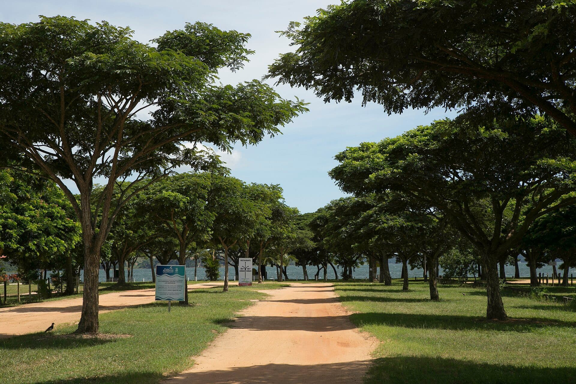 Vista da Lagoa Nova em Linhares, no Espírito Santo