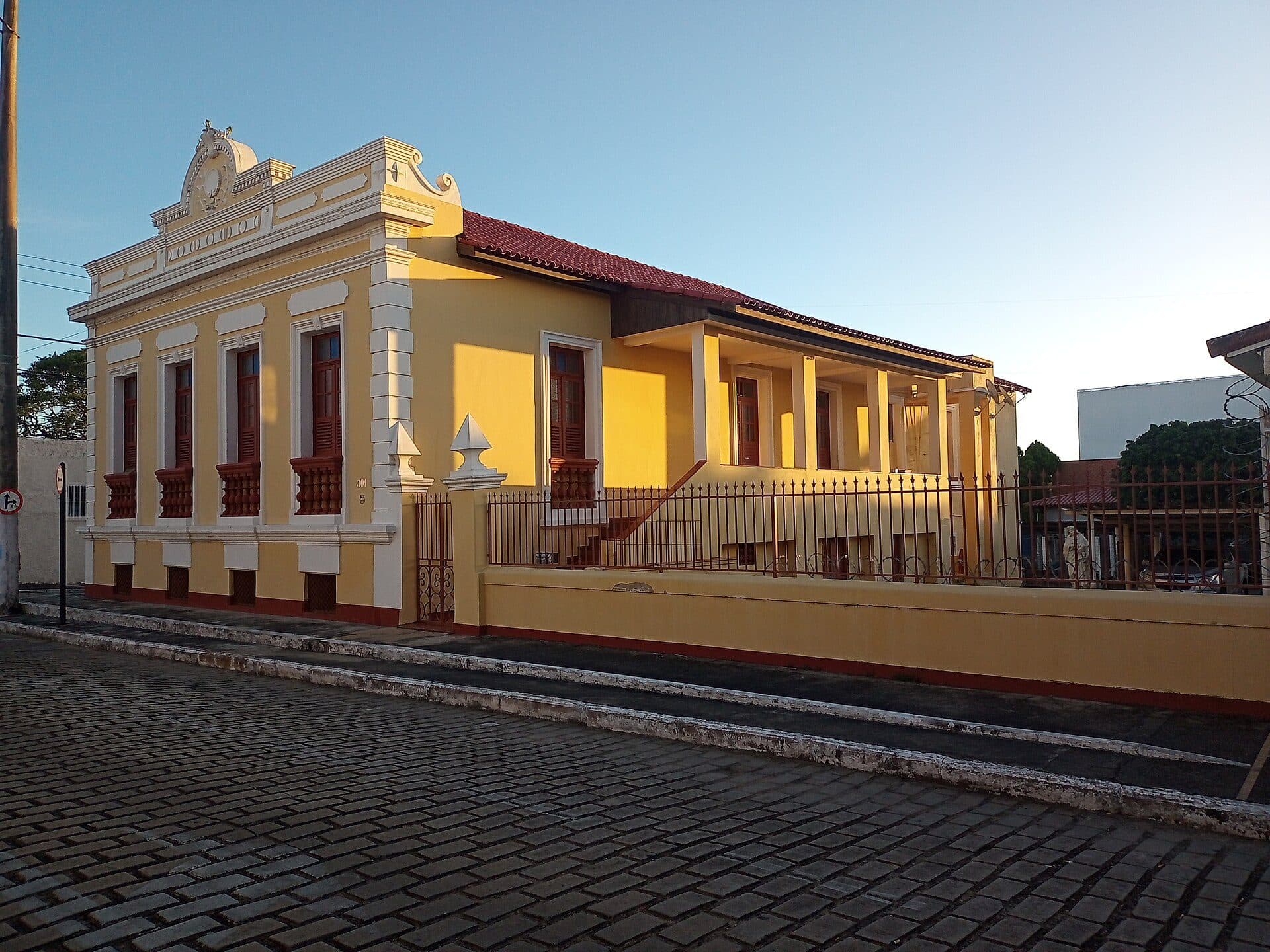 Vista do Casarão dos Calmons em Linhares, Espírito Santo