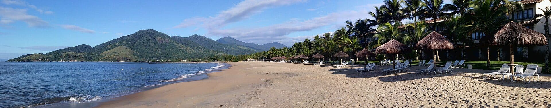 Vista do Portobello Hotel em Mangaratiba