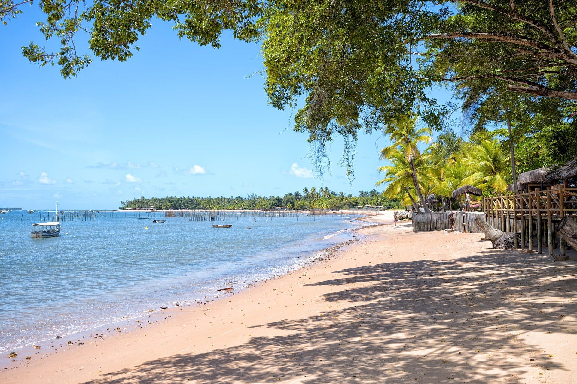 Vista da Praia de Barra Grande na Península de Maraú