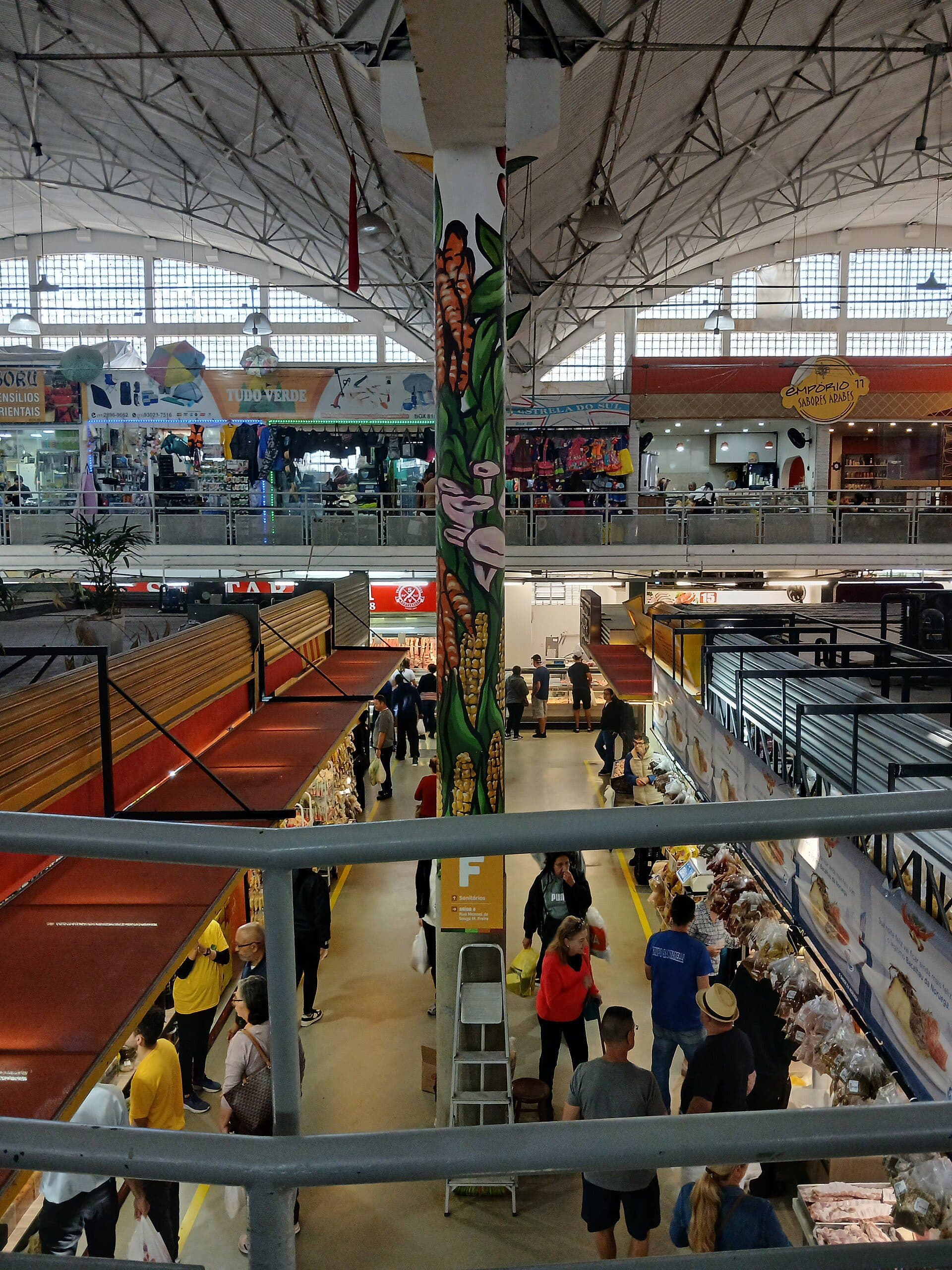 Vista do Mercado Municipal de Mogi das Cruzes
