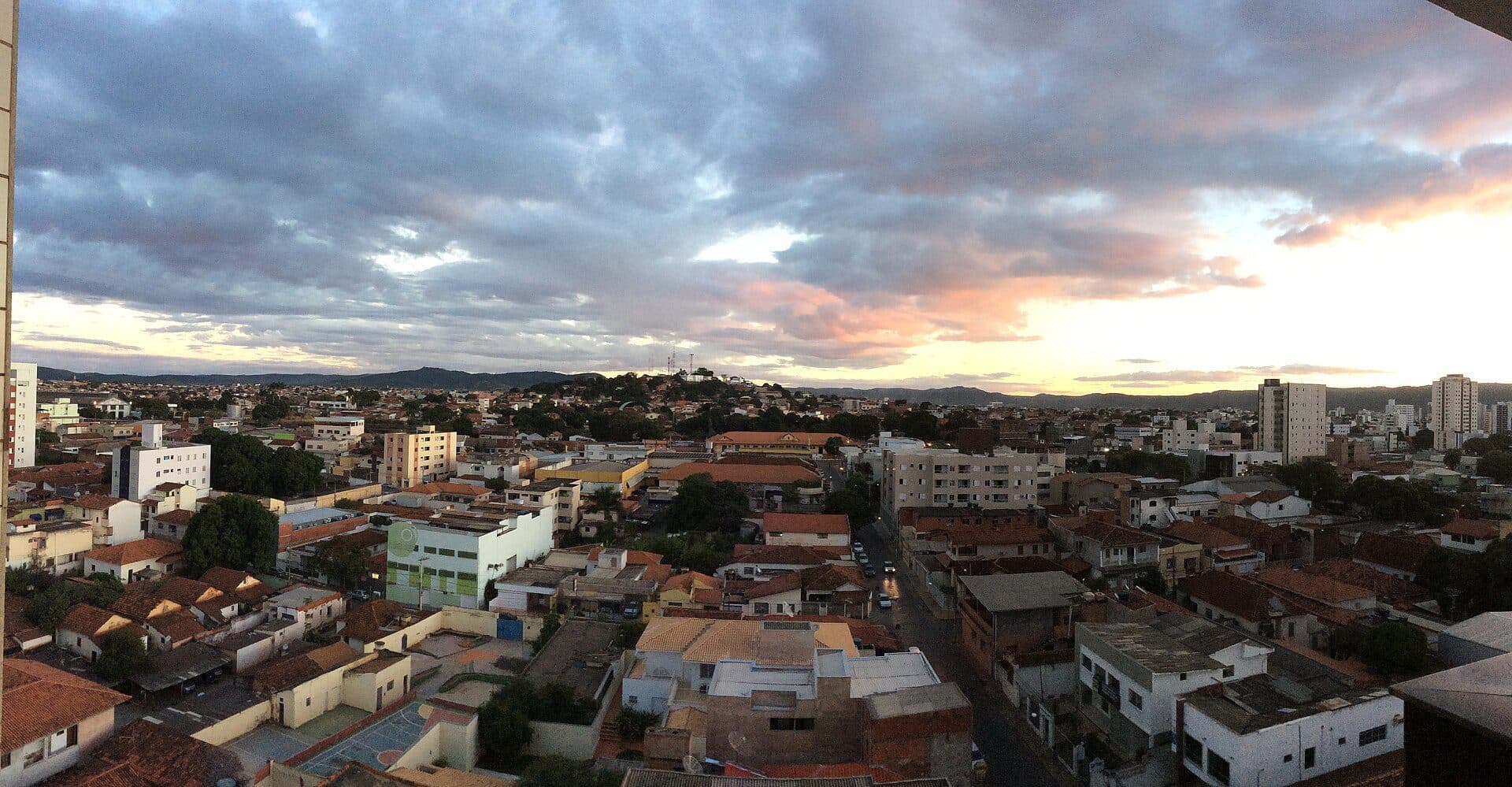 Vista panorâmica da cidade de Montes Claros em Minas Gerais