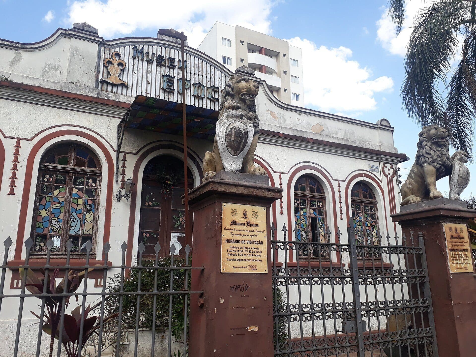 Vista do Museu Época na cidade de Ponta Grossa
