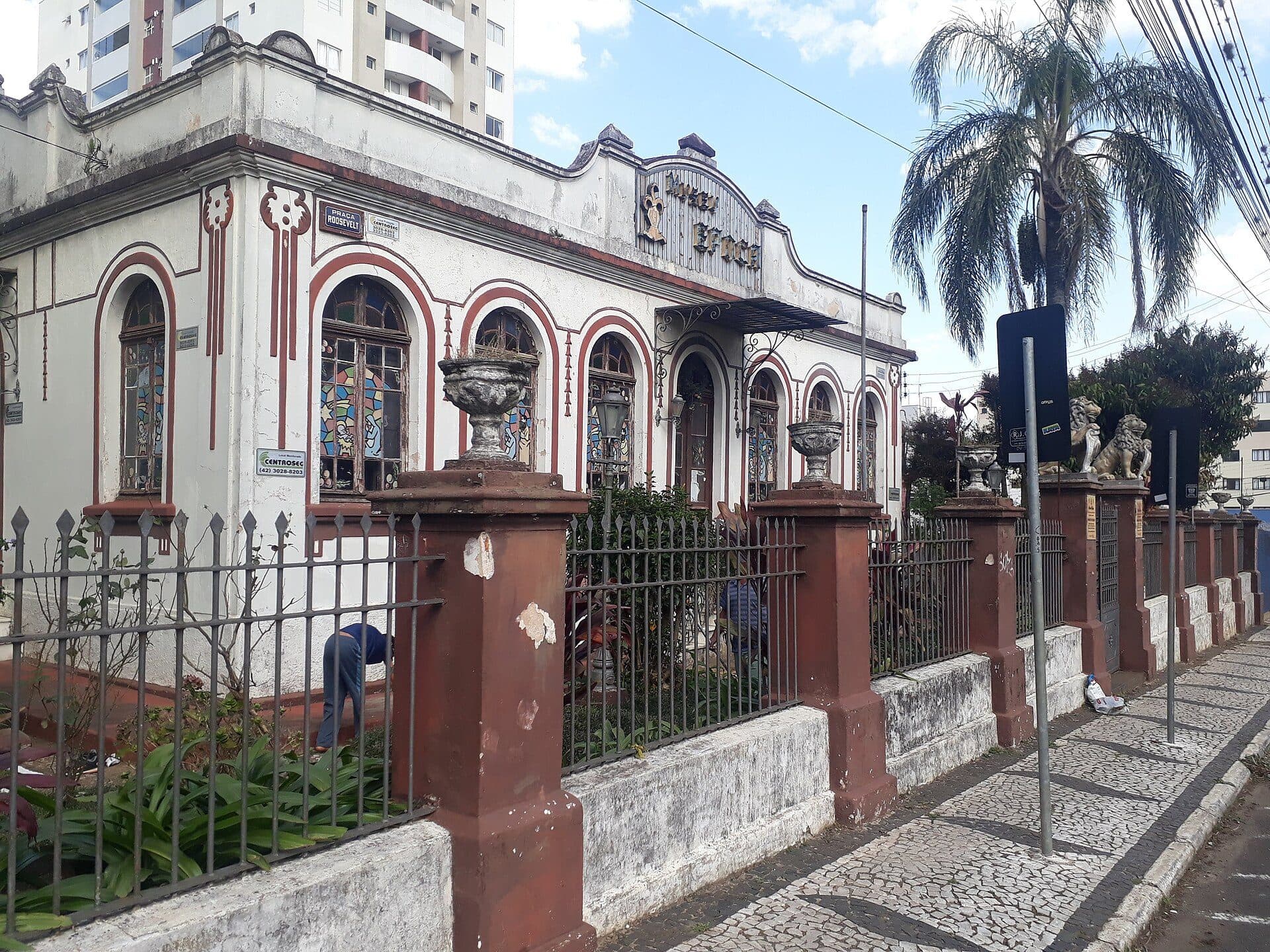 Vista do Museu Época na cidade de Ponta Grossa
