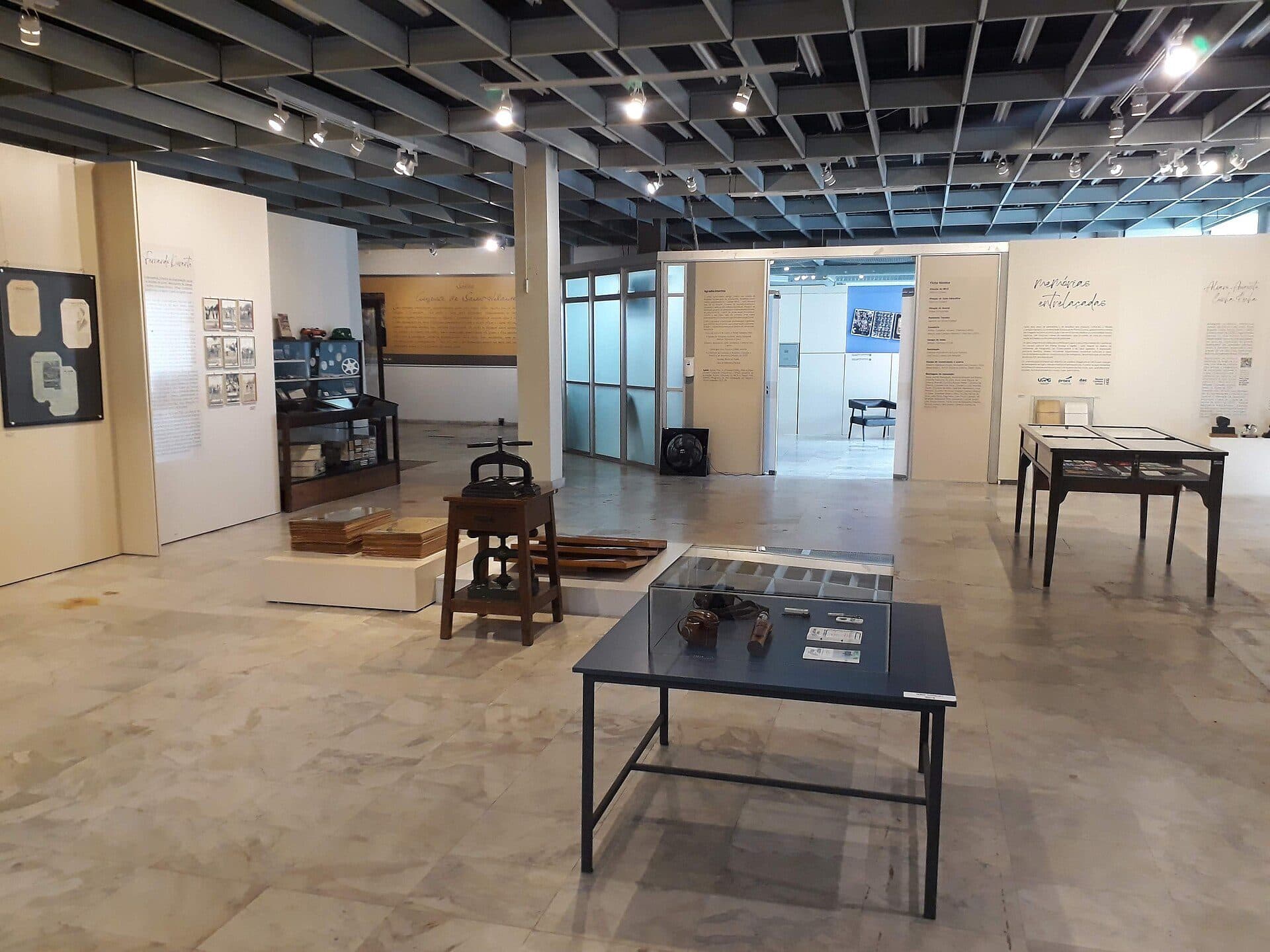 Item do acervo em exibição no Museu Campos Gerais em Ponta Grossa