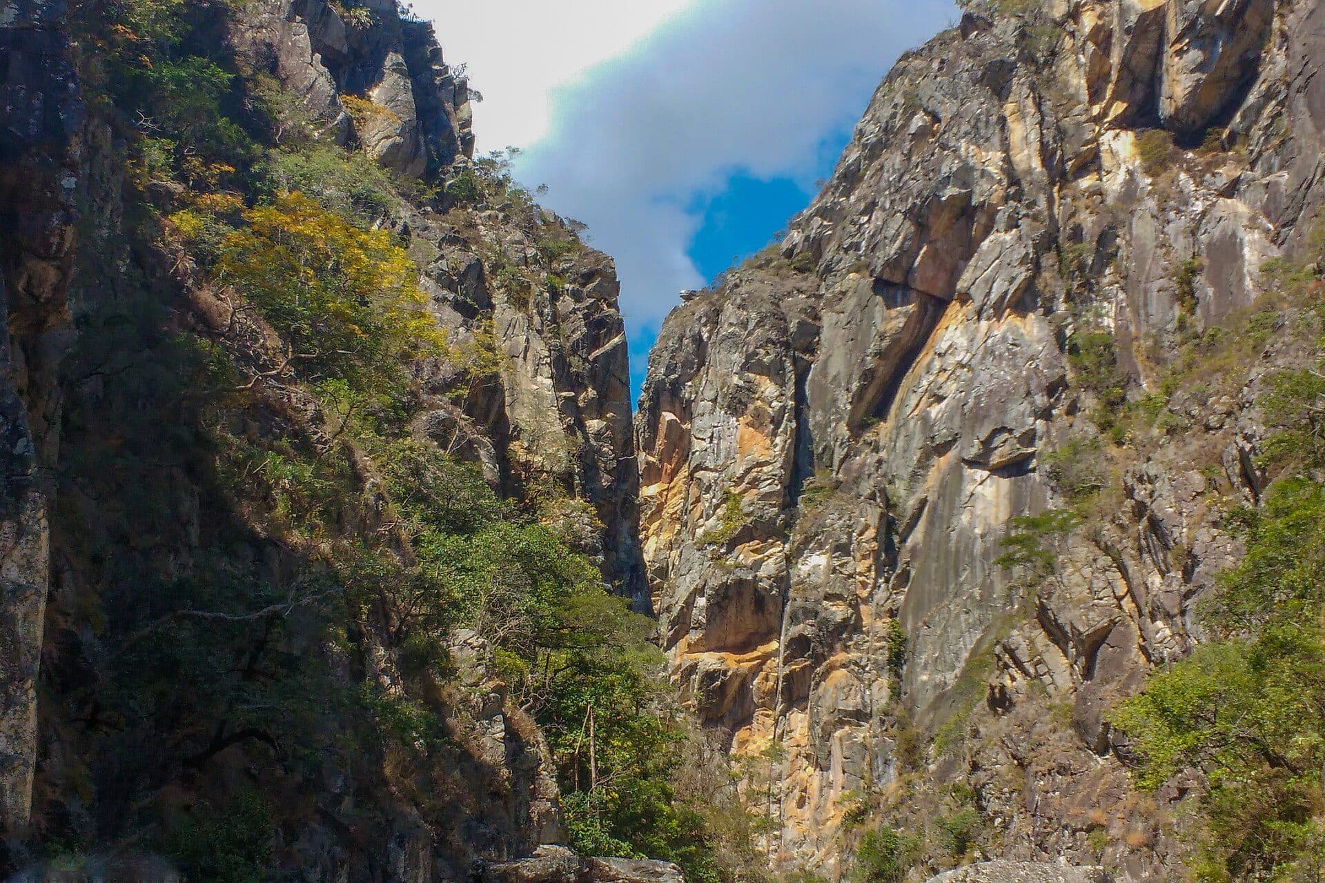 Vista de paisagem em Jaboticatubas, Minas Gerais