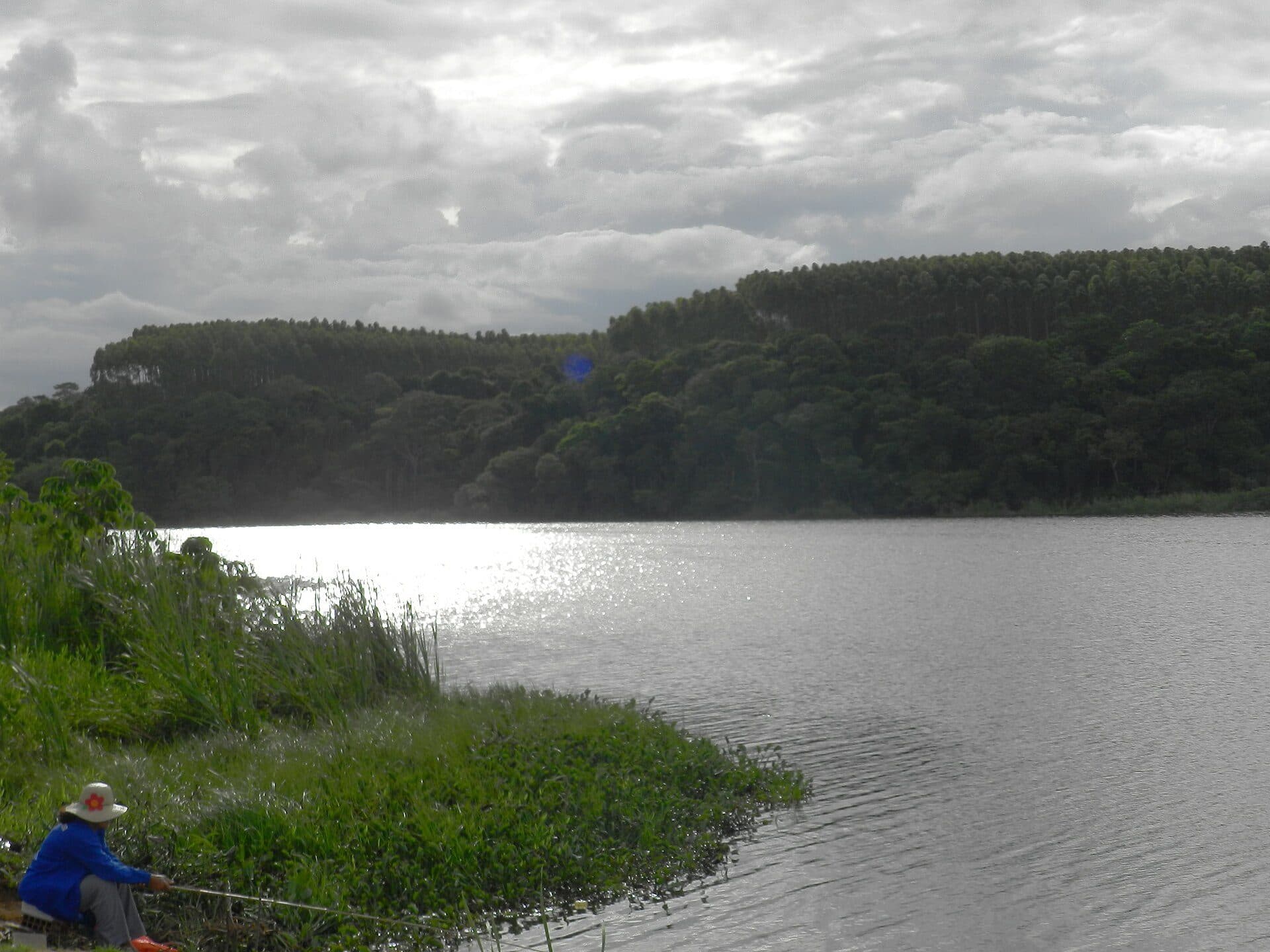 Vista da Lagoa Juara no município de Serra, Espírito Santo