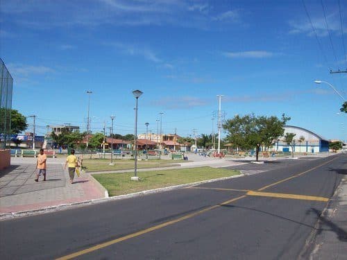Vista panorâmica do bairro Feu Rosa no município de Serra, Espírito Santo