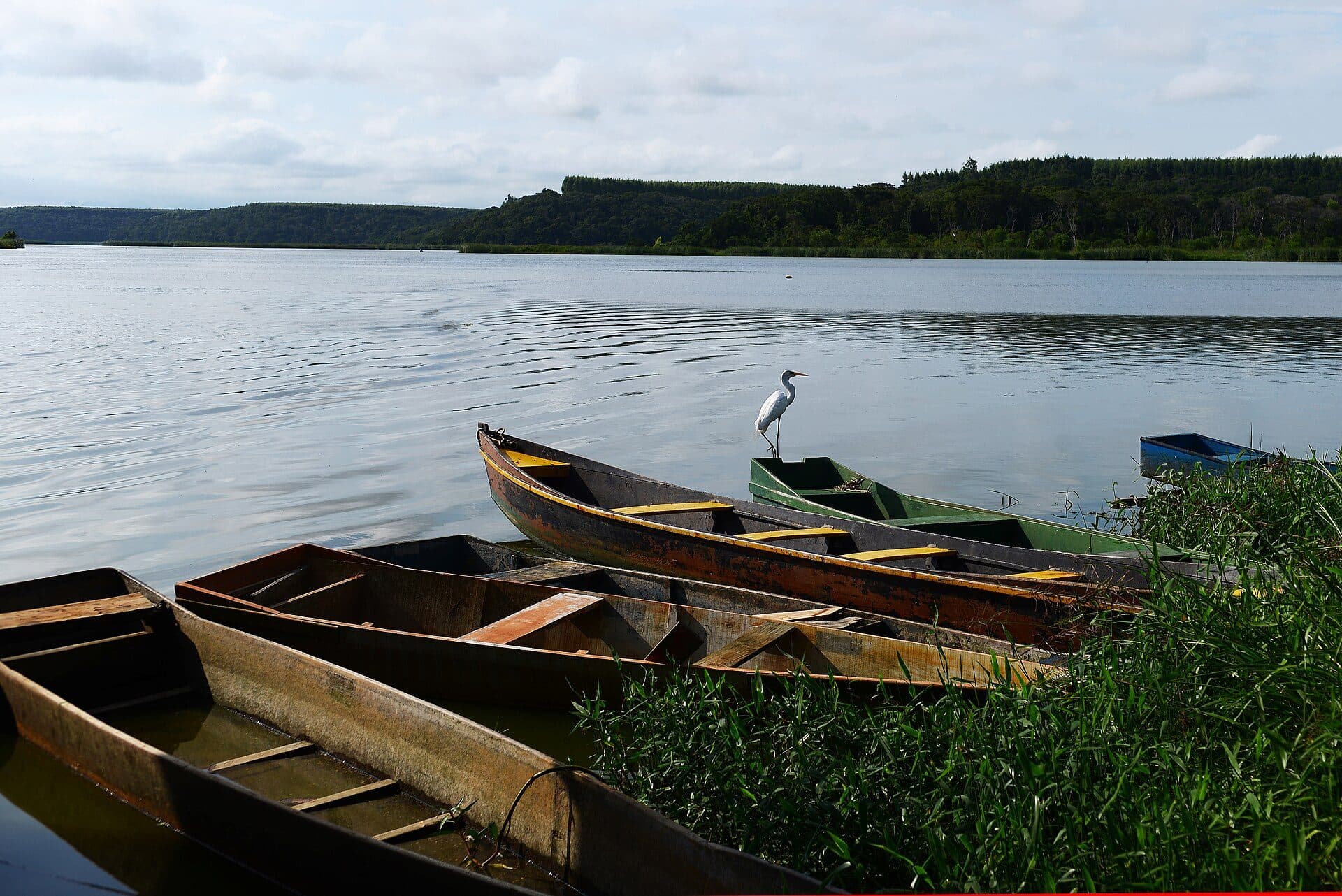 Vista da Lagoa do Juara em Jacaraípe, no município de Serra