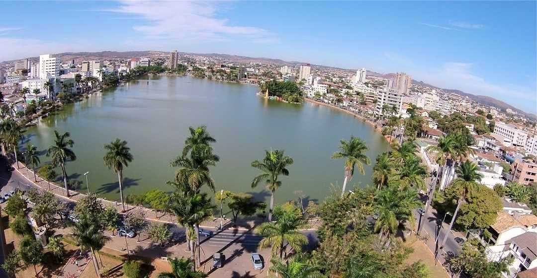 Vista da cidade de Sete Lagoas em Minas Gerais