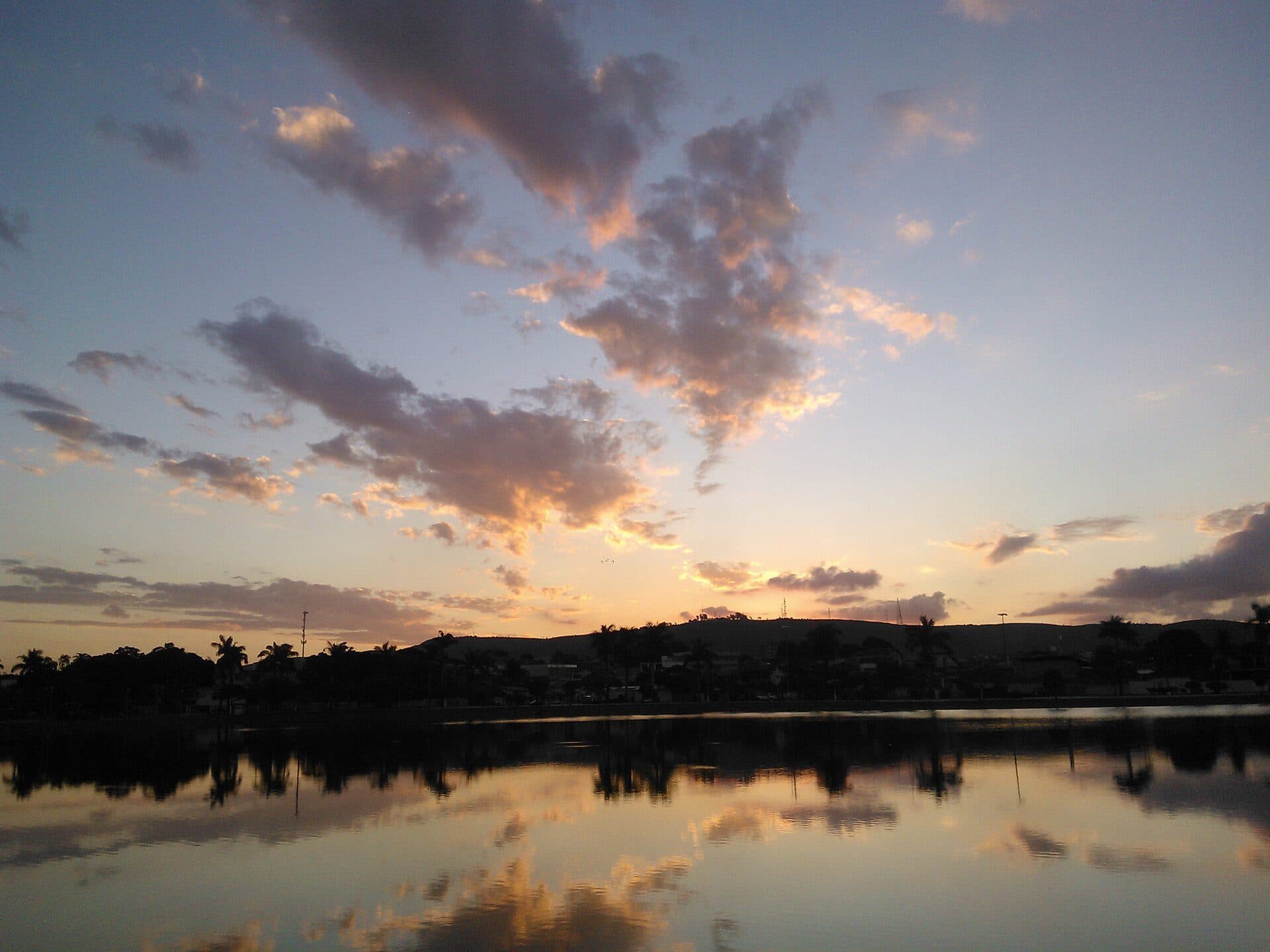 Vista da Lagoa Boa Vista em Sete Lagoas, Minas Gerais